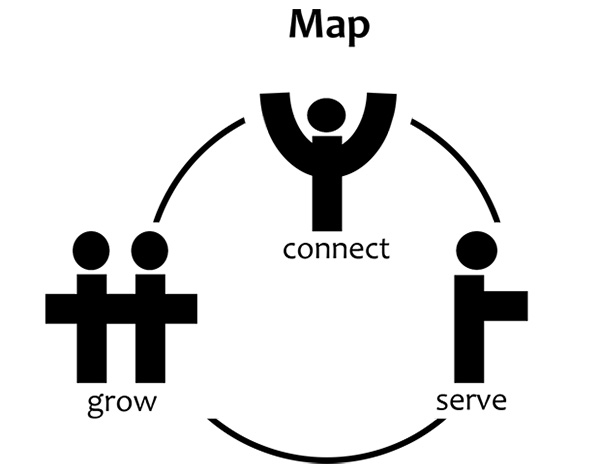 The Map - Connect-Serve-Grow